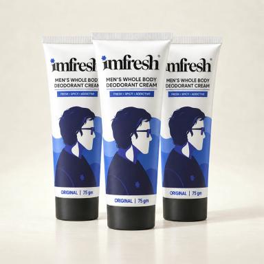 imfresh Men (Original) Deodorant Cream | Pack of 3